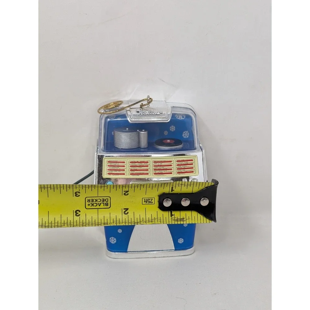 Hallmark‎ Keepsake Jolly Jukebox 2013 Christmas Ornament With Light & Sound Y2K